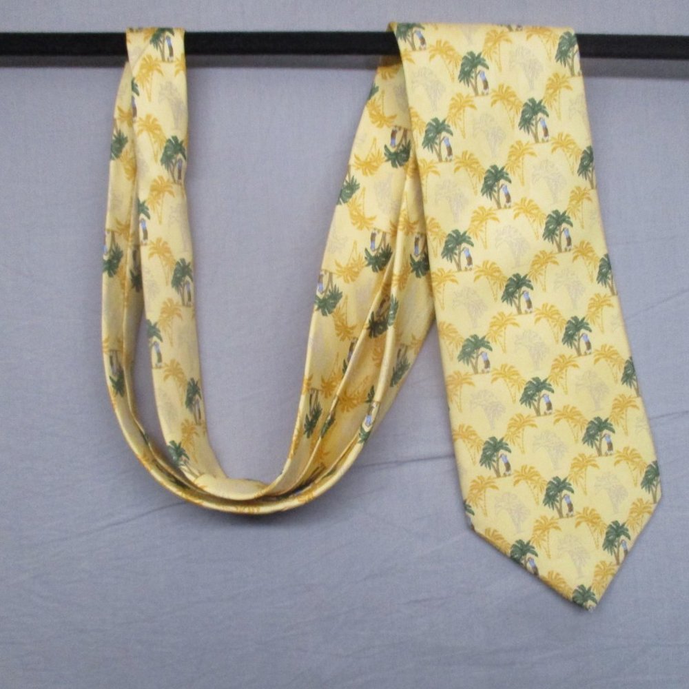 Tango 100% Golf Tie Yellow Men Size‎ | O/S